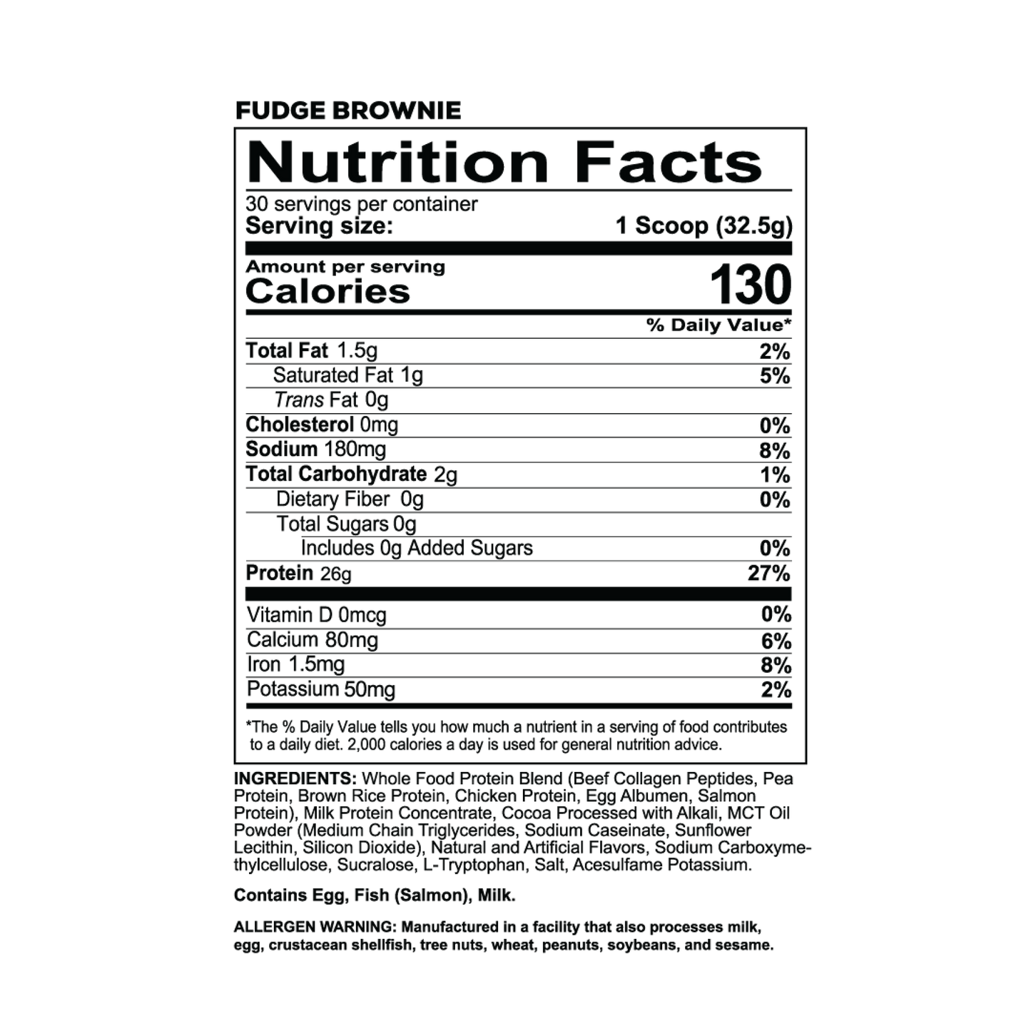 Redcon1 MRE LITE WHOLE FOOD PROTEIN-1  30 Servings
