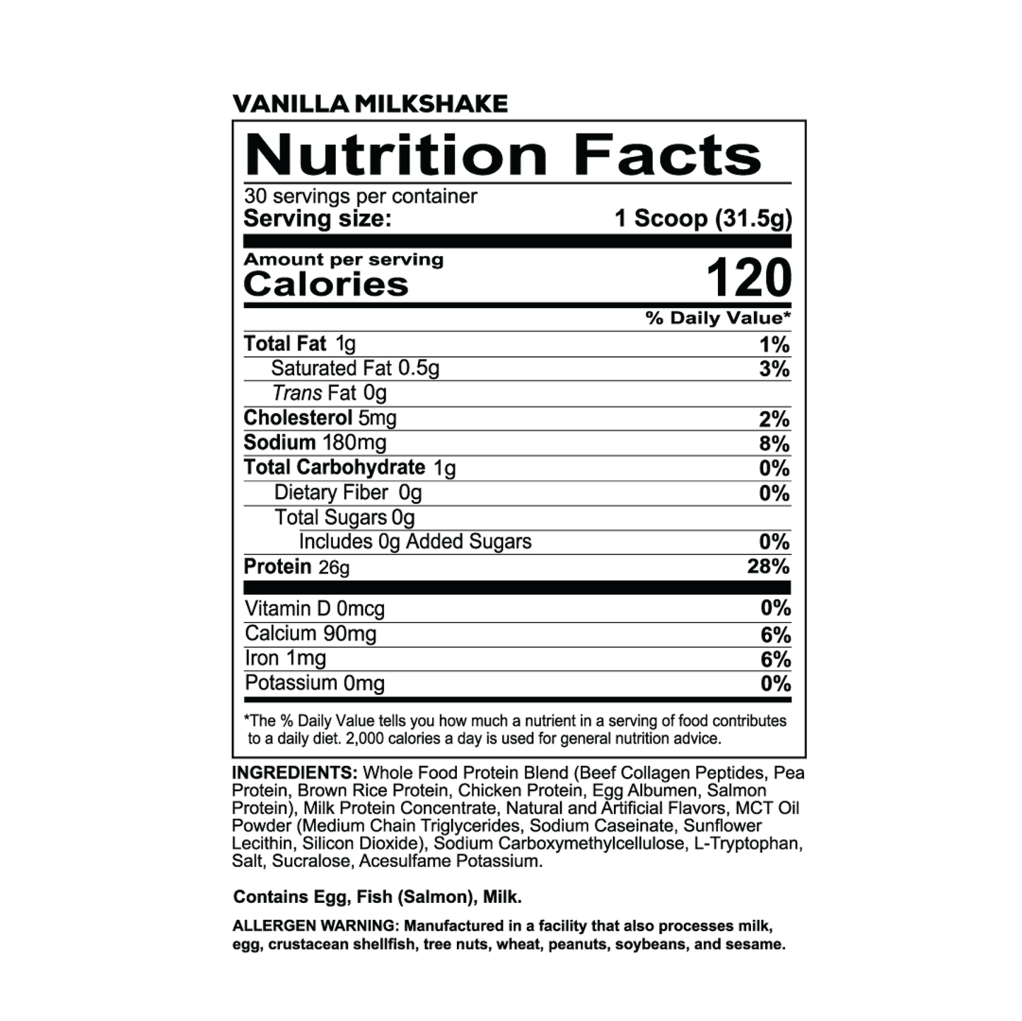 Redcon1 MRE LITE WHOLE FOOD PROTEIN-1  30 Servings