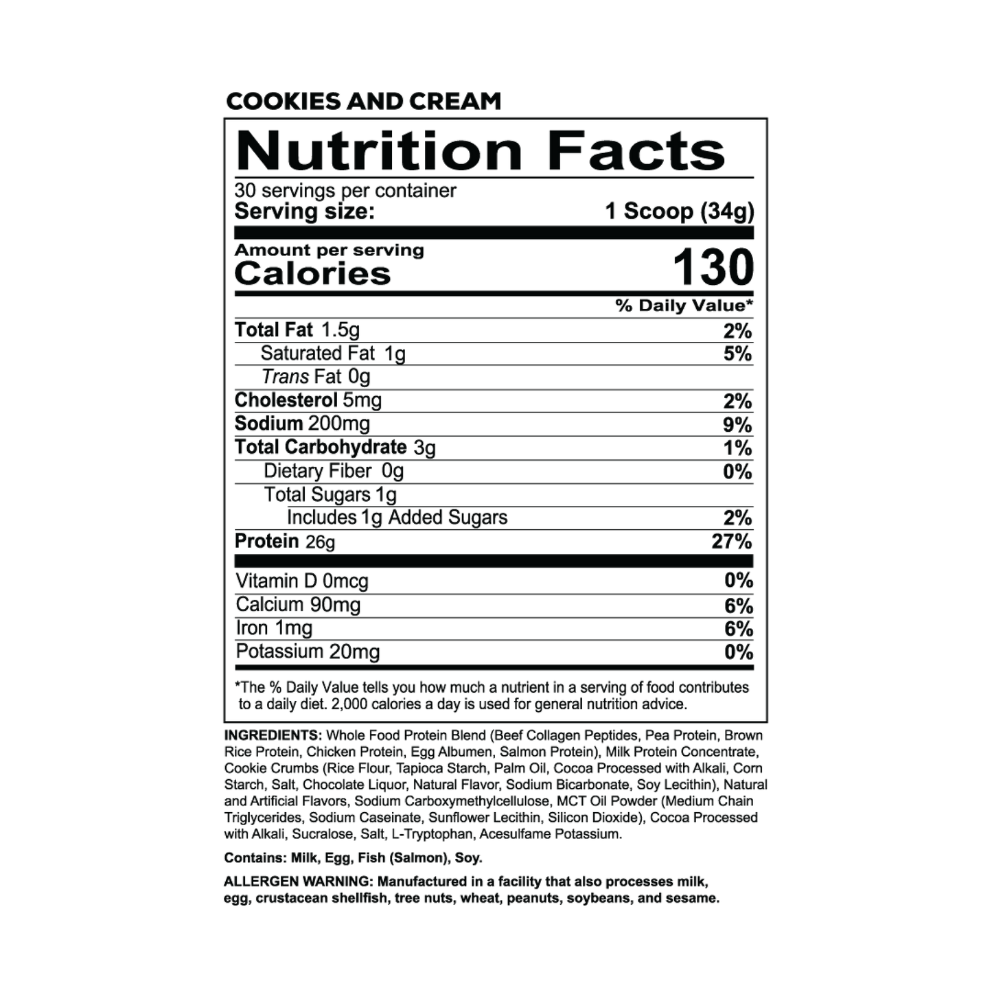 Redcon1 MRE LITE WHOLE FOOD PROTEIN-1  30 Servings
