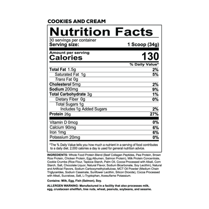 Redcon1 MRE LITE WHOLE FOOD PROTEIN-1  30 Servings